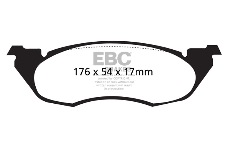 EBC Disc Brake Pad Set DP61632 Photo - Primary