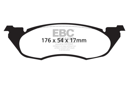 EBC Disc Brake Pad Set DP61632 Photo - Primary