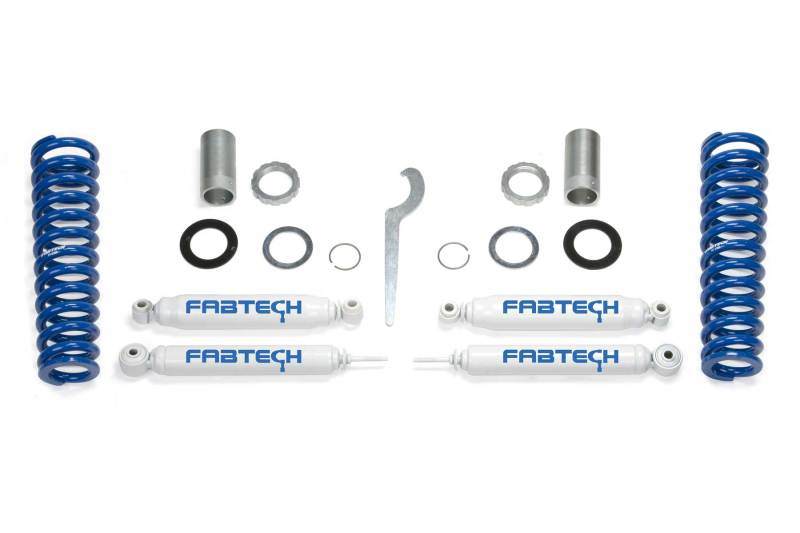 Fabtech 0-2.5? Front Basic Adjustable Coilover System W/ Rear Performance K7012 Photo - Primary