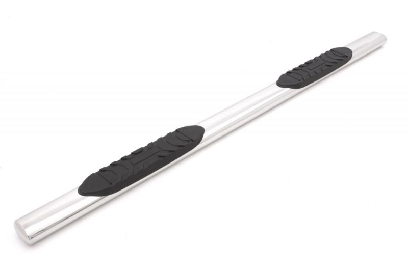 LUND 07-17 Chevy Silverado 1500 Crew Cab 5in. Oval Straight SS Nerf Bars - Polished 23910561 23910561 Photo - Primary