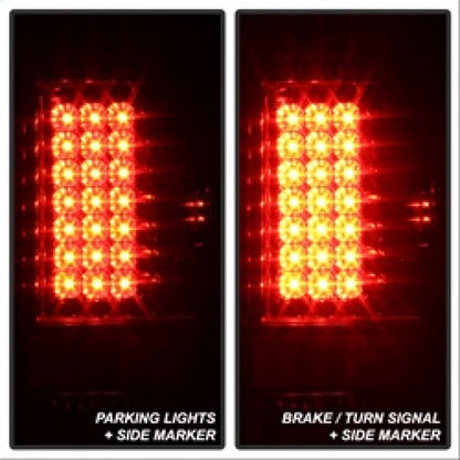 Spyder Ford F150 side 97-03/F250/350/450 Super Duty 99-07 LED Tail Lights Chrm ALT-YD-FF15097-LED-C 5003478 5003478 Photo - Unmounted