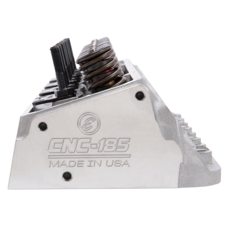 Edelbrock Cylinder Head, SBC, E-CNC 185, 64CC, Straight Plug for Hydraulic Roll. 79895 Photo - out of package