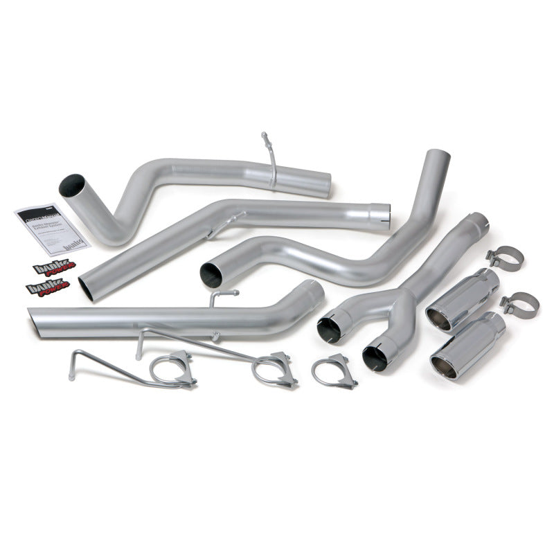 Banks Power 14-15 Dodge Ram 1500 3.0L Diesel Monster Exhaust System - SS Dual Exhaust w/ Chrome Tips 48602 48602 Photo - Primary