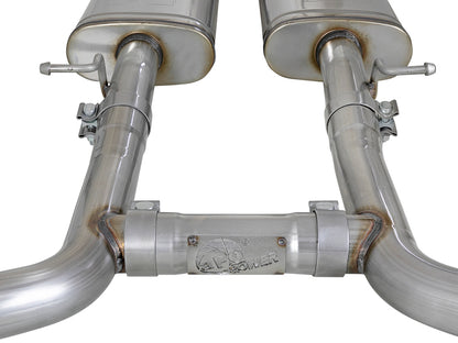 aFe MACH Force-Xp 2-1/2in 304 SS Cat-Back Exhaust 15-19 Dodge Challenger V6-3.6L - Raw Tip 49-32067 49-32067 Photo - Unmounted