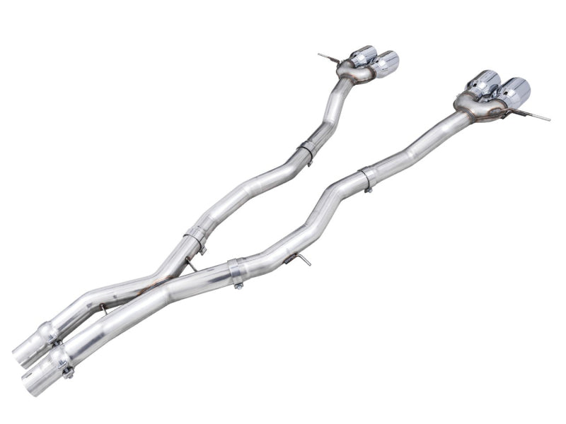 AWE Tuning AWE Track Edition Catback Exhaust for BMW G8X M3/M4 - Chrome Silver Tips 3020-43482 3020-43482 Photo - out of package