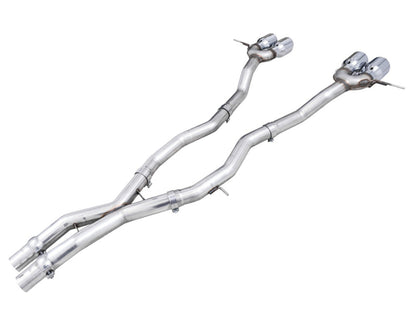 AWE Tuning AWE Track Edition Catback Exhaust for BMW G8X M3/M4 - Chrome Silver Tips 3020-43482 3020-43482 Photo - out of package