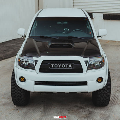 Seibon 05-11 Toyota Tacoma TR-Style Carbon Fiber Hood HD05TYTA-TR HD05TYTA-TR User 1