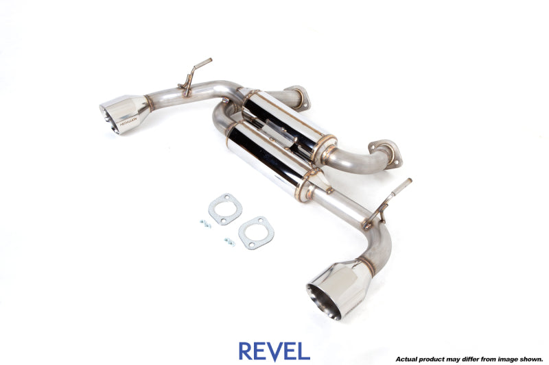 Revel Medallion Touring-S Catback Exhaust - Dual Muffler / Axle Back 2017 Infiniti Q60 3.0t RWD T70200AR