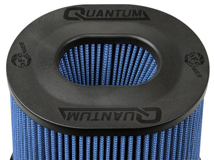 aFe Quantum Pro-5 R Air Filter Inverted Top - 5in Flange x 8in Height 23-91132 Photo - Primary
