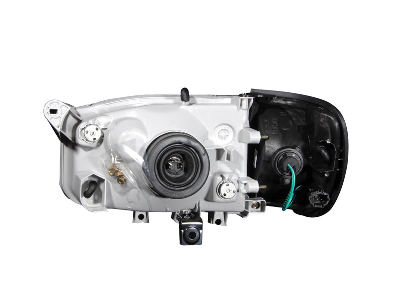 Anzo 1999-2004 Nissan Pathfinder Crystal Headlights Black 111051 Photo - Unmounted