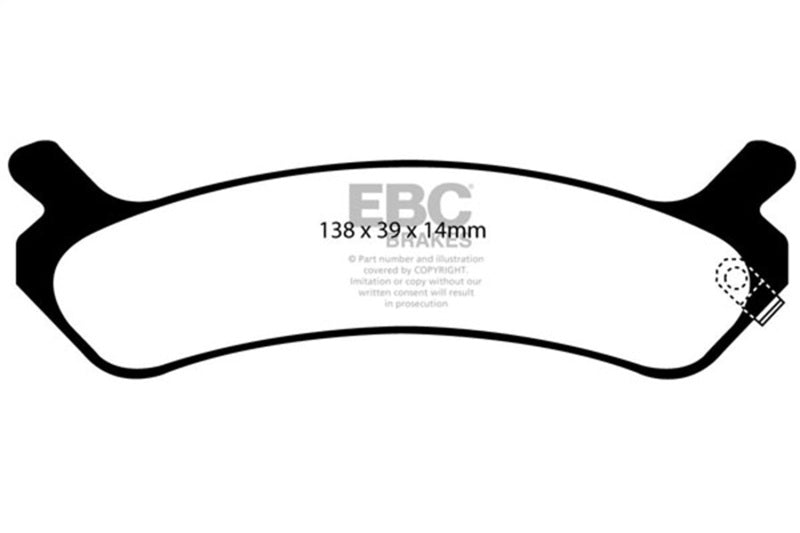 EBC Disc Brake Pad Set DP31017C Photo - Primary