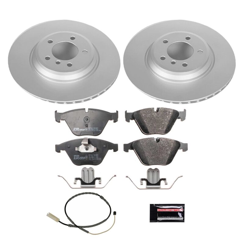 Power Stop 11-13 BMW 335i xDrive Front Euro-Stop Brake Kit ESK6058 ESK6058 Photo - Primary