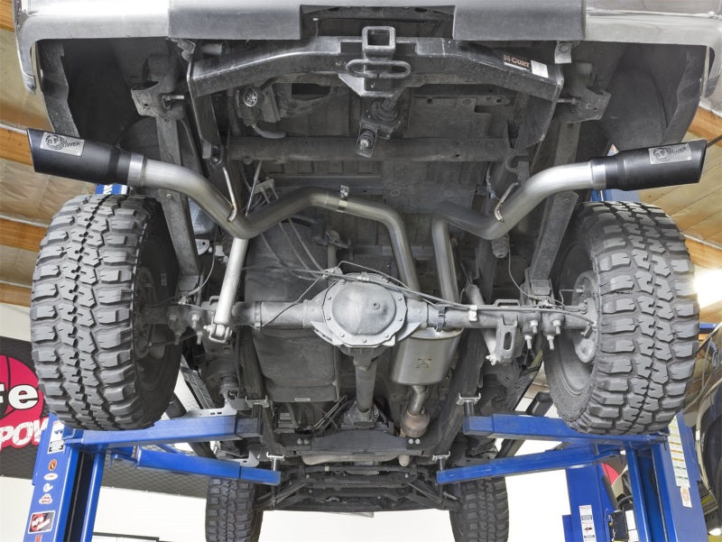 aFe  POWER MACH Force-Xp 3" 409 Stainless Steel Cat-Back Exhaust System 49-44071-B Photo - Mounted