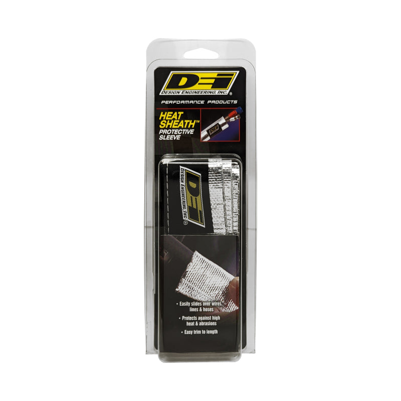 DEI Heat Sheath 3/4in x 3ft - Aluminized Sleeving- Sewn Edge 10403 10403 Photo - Unmounted
