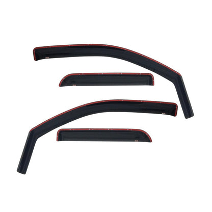 Westin 1995-2005 Chevrolet/GMC/Oldsmobile S-10 Blazer Wade In-Channel Wind Deflector 4pc - Smoke 72-39489 72-39489 Photo - Primary
