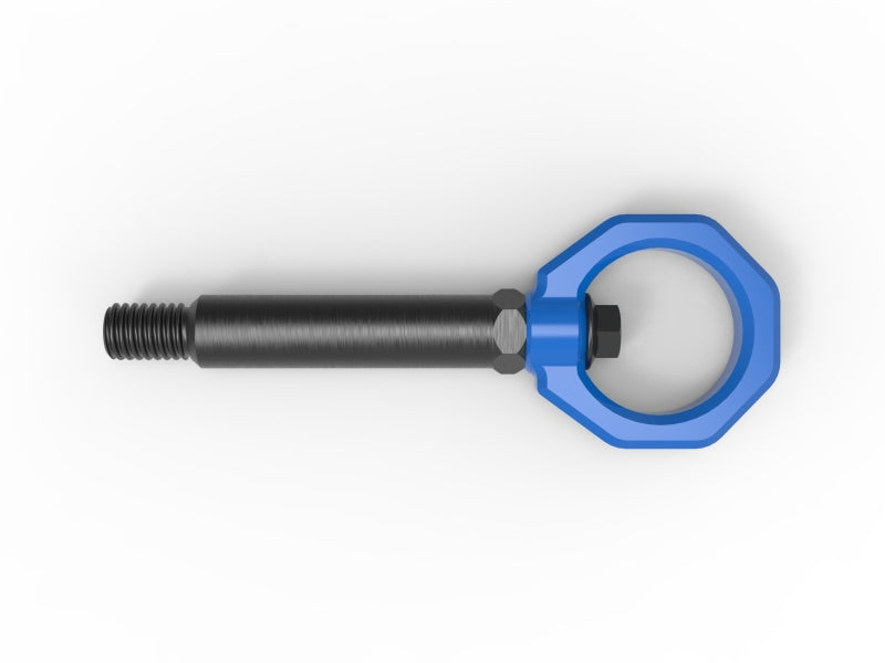 aFe Control Rear Tow Hook Blue BMW F-Chassis 2/3/4/M 450-502002-L 450-502002-L Photo - Unmounted