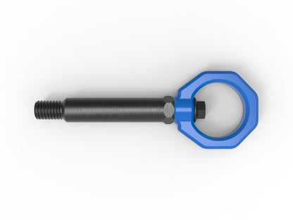 aFe Control Rear Tow Hook Blue BMW F-Chassis 2/3/4/M 450-502002-L 450-502002-L Photo - Unmounted
