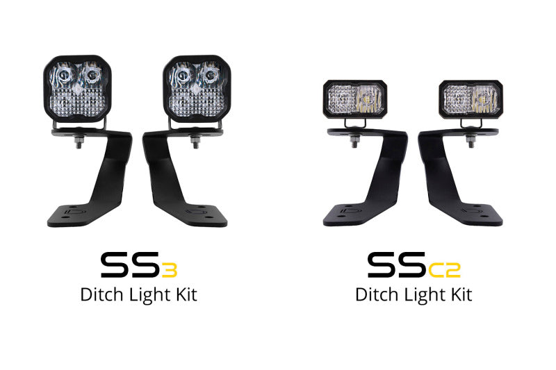 Diode Dynamics 18-21 Subaru Crosstrek Sport SS3 LED Ditch Light Kit - Yellow Combo DD6559 DD6559 User 5