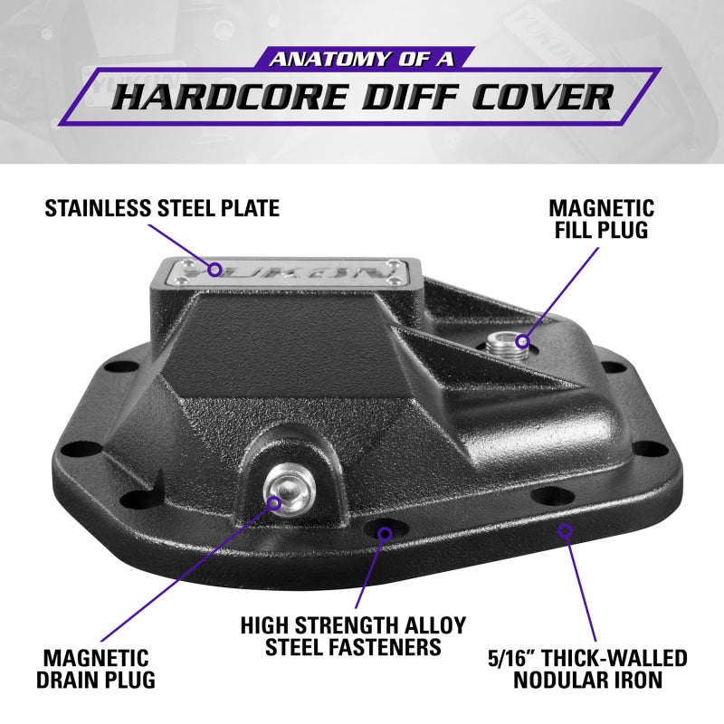 Yukon Gear & Axle Yukon Gear Hardcore Diff Cover for Dana 50/60/70 YHCC-D60 YHCC-D60 Brochure - A general brochure describing a brand, company, product line.  If brochure in question is for a specific product, use code PDB.