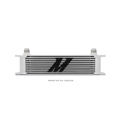 Mishimoto Oil Cooler -Silver Universal 10 Row MMOC-10 Photo - Primary