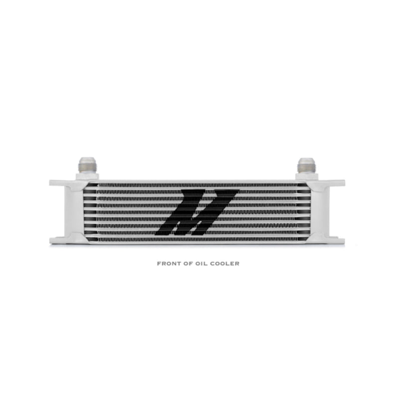 Mishimoto Oil Cooler -Silver Universal 10 Row MMOC-10 Photo - Primary