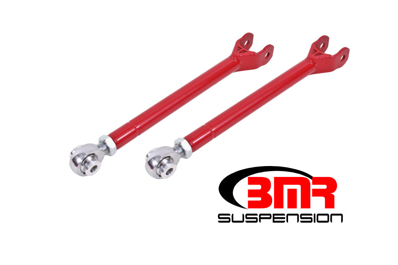 BMR 08-17 Challenger Lower Trailing Arms w/ Single Adj. Rod Ends - Red LTA111R LTA111R Photo - Primary