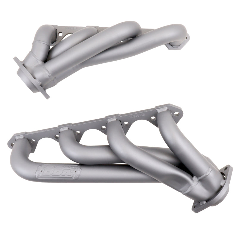 BBK Performance 79-93 Mustang 351 Swap 1-5/8 Shorty Headers Chrome 1511 User 1