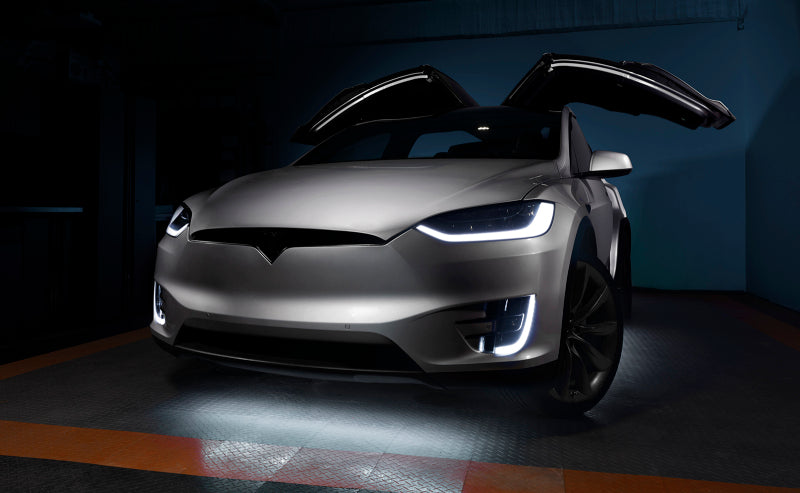 ORACLE Lighting 16-21 Tesla Model X Dynamic ColorSHIFT Headlight & Fog Light DRL Upgrade Kit 1467-332 1467-332 Photo - Mounted