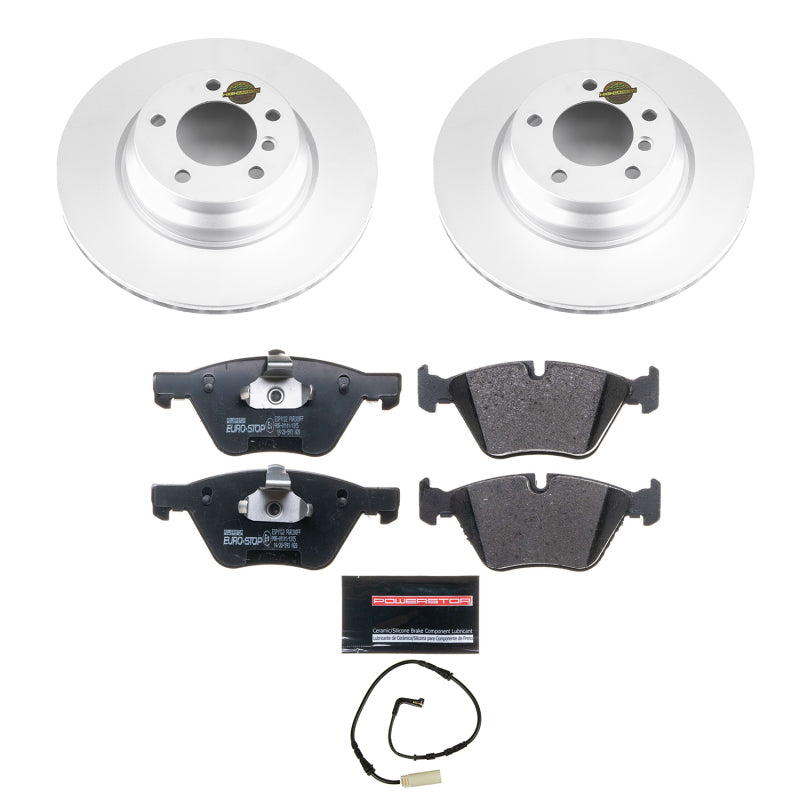 PowerStop Power Stop 2006 BMW 330i Front Euro-Stop Brake Kit ESK3077 ESK3077 Photo - Primary