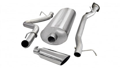 Corsa/dB 07-10 Chevrolet Silverado Crew Cab/Long Bed 2500 6.0L V8 Polished Sport Cat-Back Exhaust 24898 24898 Photo - Primary