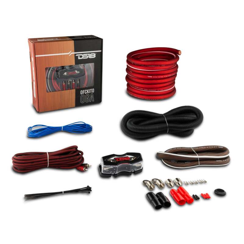 DS18 DSE OFC Copper Amp Installation Kits Audio, Video & Radios Amplifiers main image