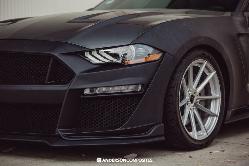 Anderson Composites 18-19 Ford Mustang Type-ST Fiberglass Front Bumper w/Lip (Req Anderson Fenders) AC-FB18FDMU-ST-GF AC-FB18FDMU-ST-GF User 5
