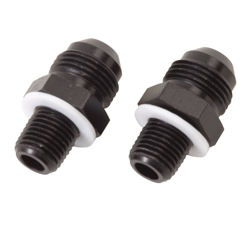 Russell Fitting #8AN Male To 1/4"NPS Male For GM Turbo Hydromatic Transmission 640530 Photo - Primary
