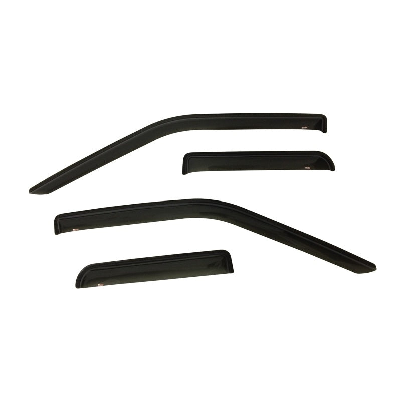 Westin 2015-2018 Ford F-150 SuperCab Wade Slim Wind Deflector 4pc - Smoke 72-37446 72-37446 Photo - Primary