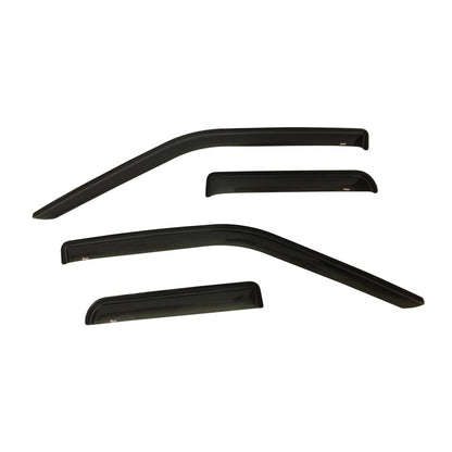 Westin 2015-2018 Ford F-150 SuperCab Wade Slim Wind Deflector 4pc - Smoke 72-37446 72-37446 Photo - Primary