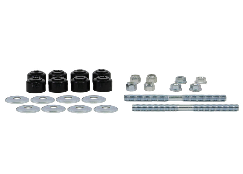 Whiteline Plus Universal Sway Bar Link Threaded Rod w/ Poly Bushes 140mm W21806S W21806S Photo - out of package