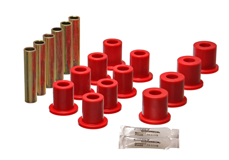 Energy Suspension Leaf Spring Bushing Set Red Ford F-250 All 1975-1977 4.2119R Photo - Primary