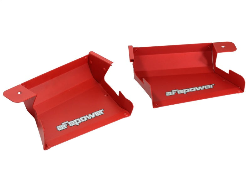 aFe Magnum Force Intake System Scoops Matte Red - BMW 325i Base 2006 54-11478-R Photo - Primary