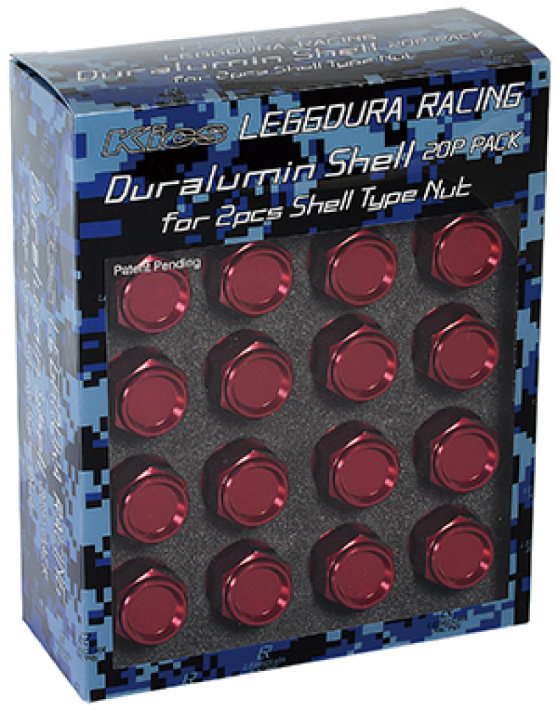Project Kics Leggdura Racing Shell Type CL35 - Red (20pc) WSLNR352 WSLNR352 User 1