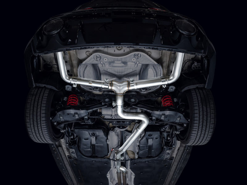 AWE Tuning Audi 22-23 8Y RS3 Cat-Back Track Edition Exhaust System - No Tips 3020-31389 3020-31389 Photo - Mounted