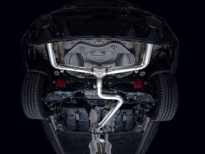 AWE Tuning Audi 22-23 8Y RS3 Cat-Back Track Edition Exhaust System - No Tips 3020-31389 3020-31389 Photo - Mounted