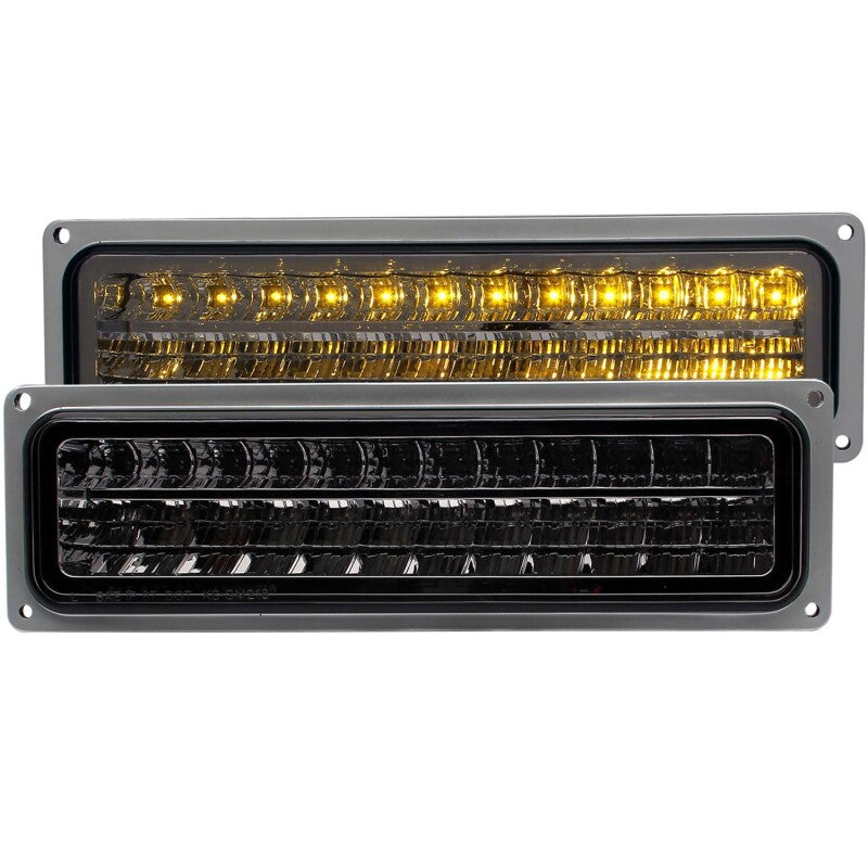 Anzo 1988-1998 Chevrolet C1500 LED Parking Lights Smoke 511068 Photo - Primary