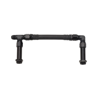 Russell Performance -8 AN to -8 AN Twist-Lok Holley 4150 Dual Inlet Carb Kit (Black) 641165 641165 Photo - Primary
