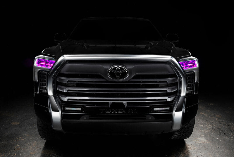 ORACLE Lighting Oracle 2022+ Toyota Tundra ColorSHIFT RGB Demon Eye Headlight Upgrade Kit 1474-334 1474-334 Photo - lifestyle view