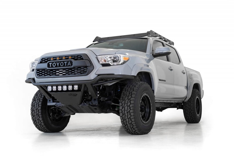 Addictive Desert Designs 16-20 Toyota Tacoma PRO Bolt-On Front Bumper - Hammer Black F688102100103 F688102100103 Photo - Mounted