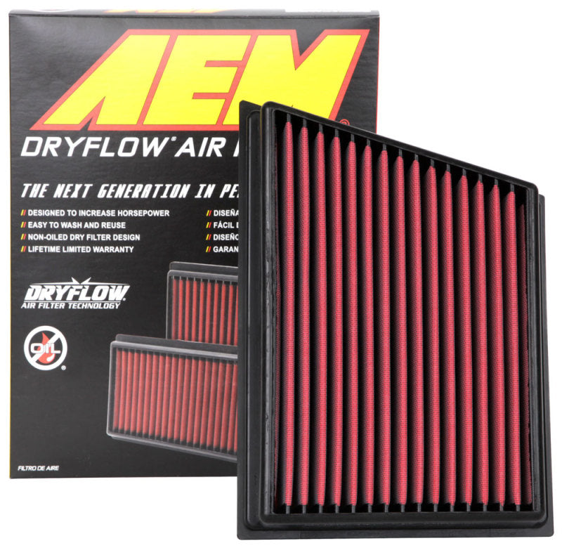 AEM Induction AEM 2011 GMC SIERRA 2500 HD 6.6L Dryflow Round Straight Air Filter 28-20466 28-20466 Photo - out of package