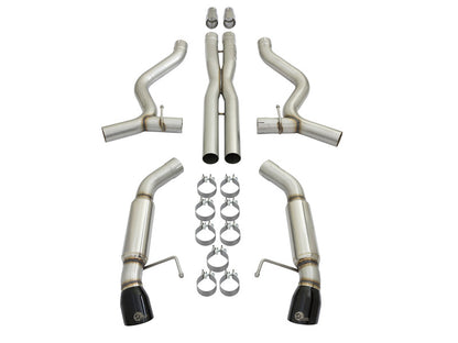 aFe  POWER MACH Force-Xp 3" Aggressive Toned Cat-Back Exhaust System 49-33088-B Photo - Unmounted