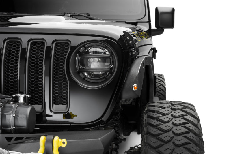 Bushwacker Trail Armor Fender Delete Kit 18-21 Jeep Wrangler JL 2DR/4DR 14096 14096 Photo - Mounted
