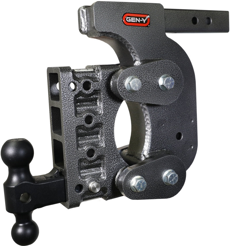 GEN-Y Hitch Gen-Y The Boss Torsion-Flex 2in Shank 12.5in Drop 16K Hitch w/GH-051 Dual-Ball/Stabilizer Kit GH-1414 GH-1414 Photo - Primary