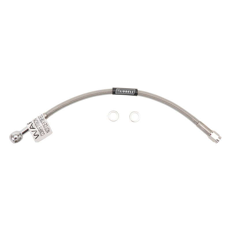 Russell 9" 10mm Banjo (3/8") To Straight -3 AN 657010 Photo - Primary